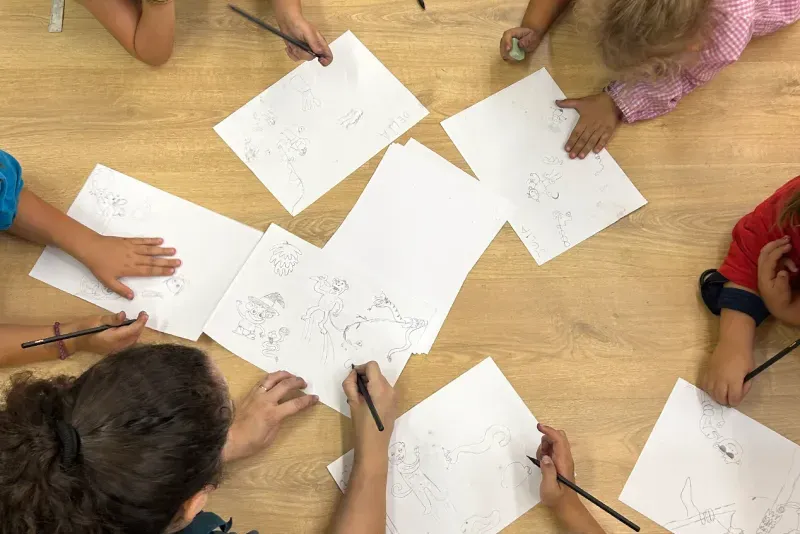 Mixed-Media Art for Kids
