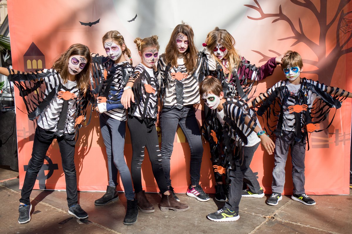 1. Trick-or-Treat Shop Routes Across Barcelona