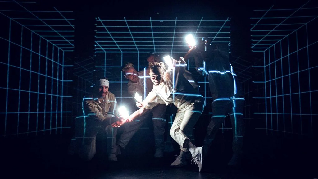 Dancers and Lights Collide in Color photo 2