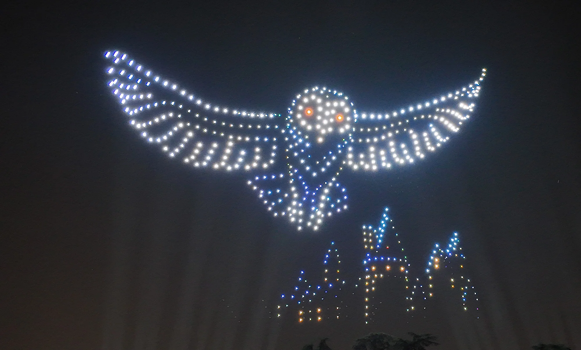 DroneArt Show: Harry Potter at Parc del Fòrum photo 1
