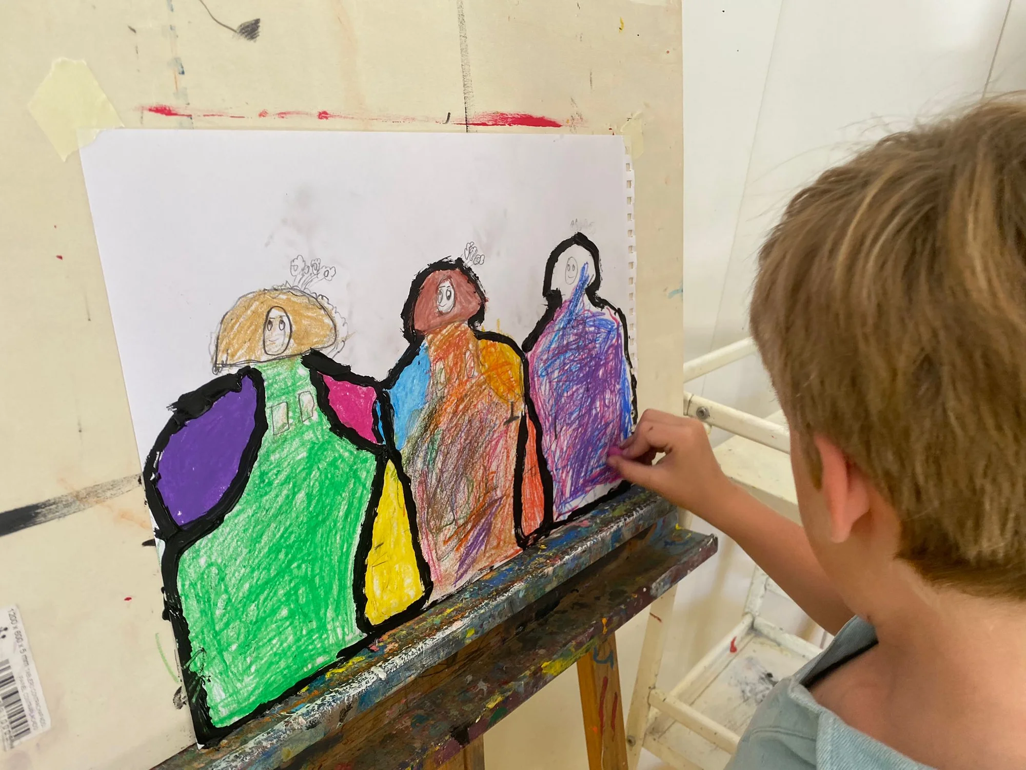 ESCUELALIMÓN Kids Painting Aravaca photo 3