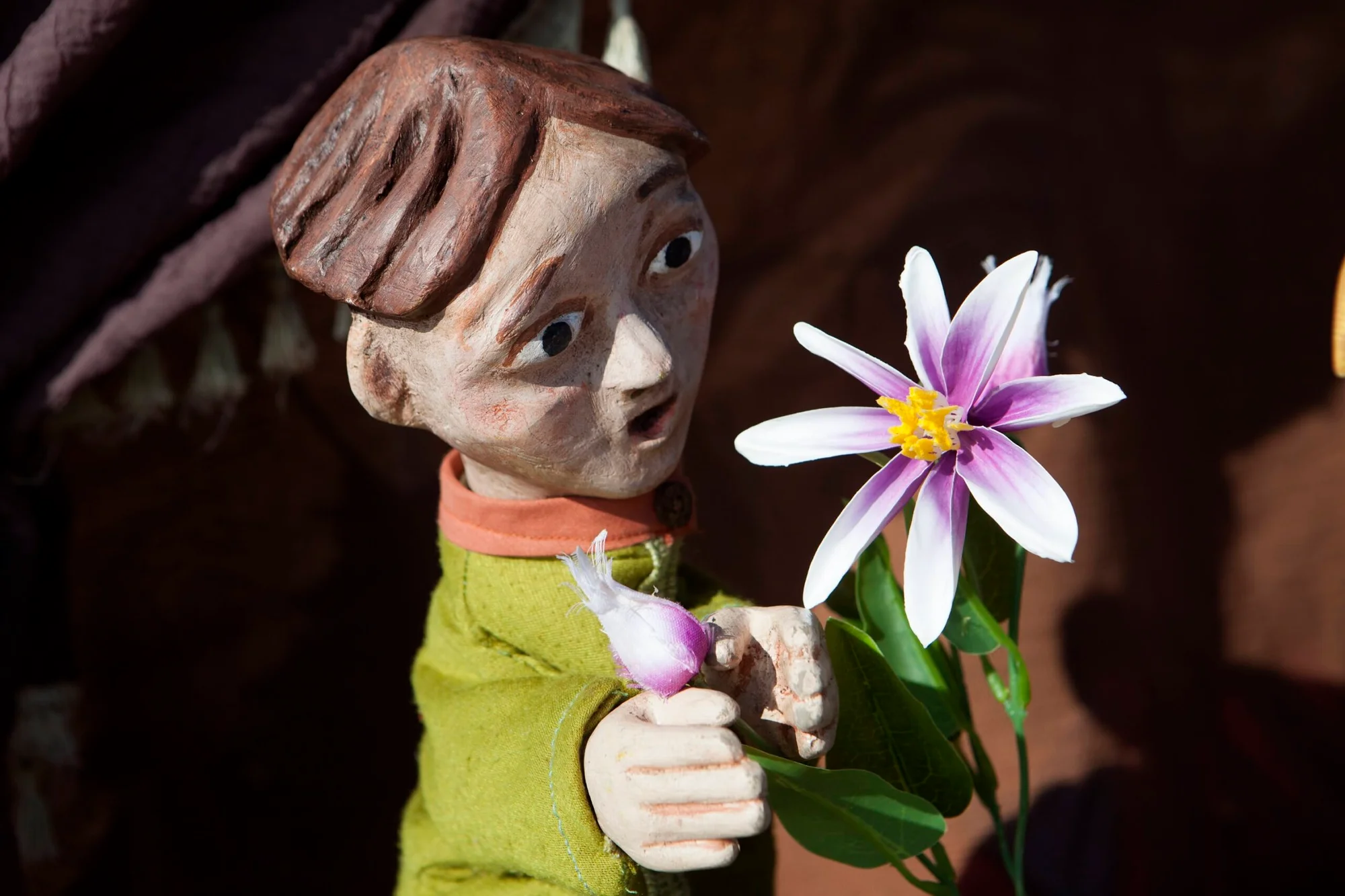 La Flor Romanial: Glove Puppet Show at La Puntual photo 3