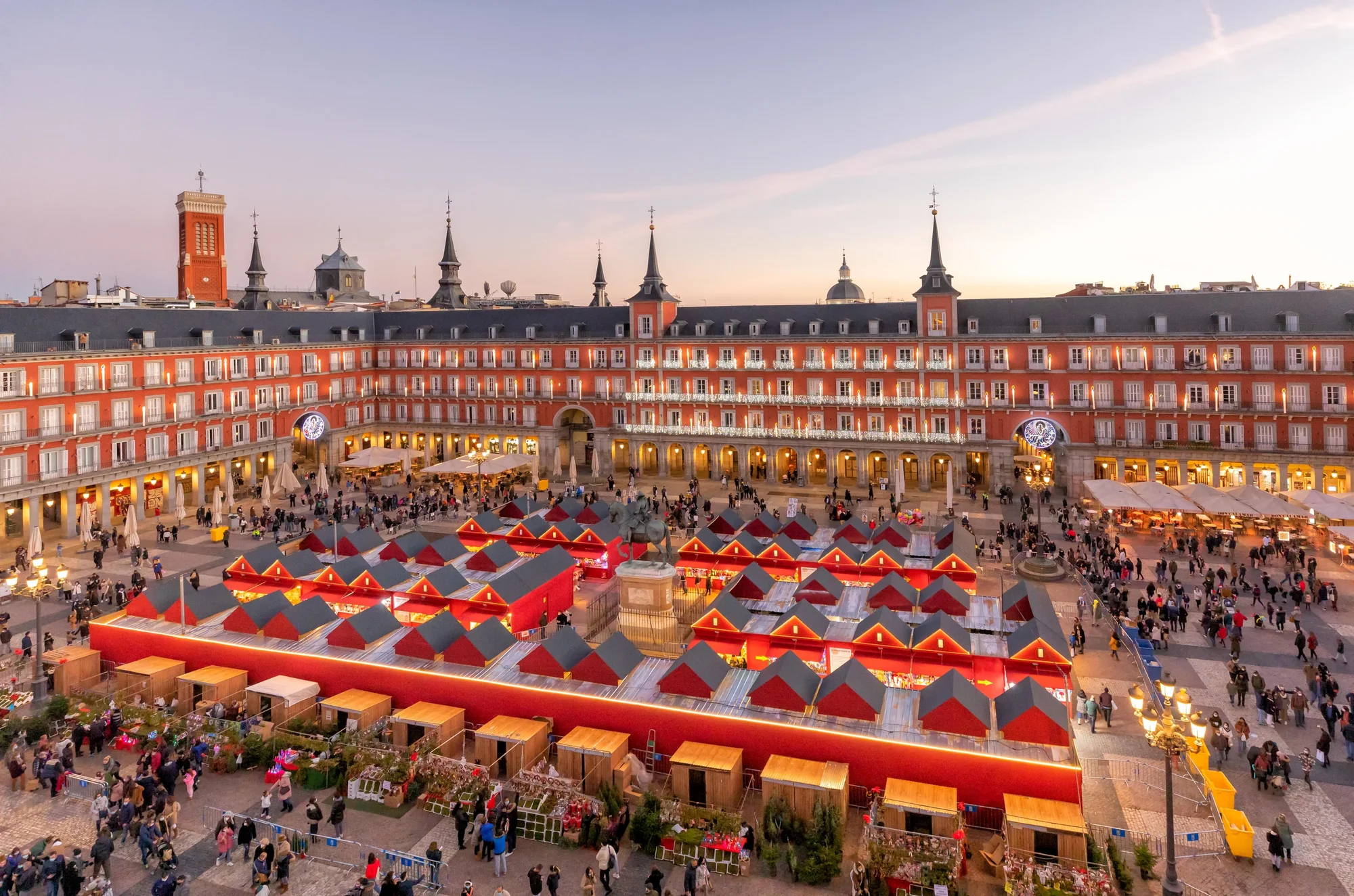 Plaza Mayor Christmas Market: Nativity Figures and Joke-Shop Wigs photo 4