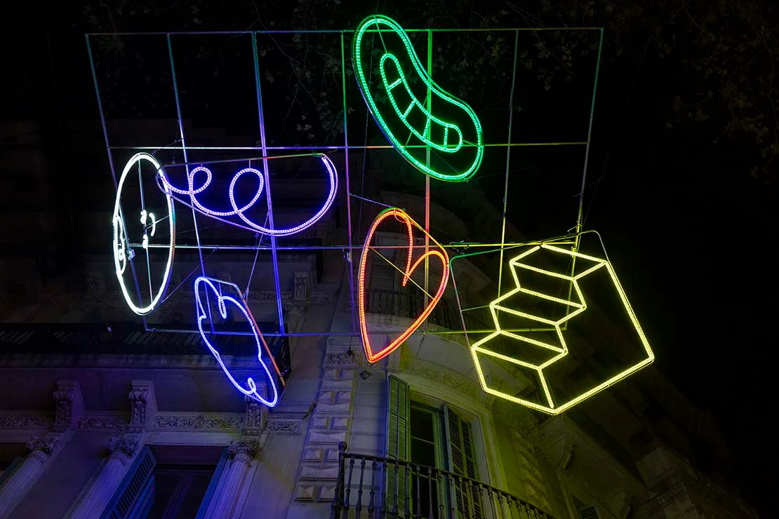 Christmas Lights Walk in Barcelona photo 2