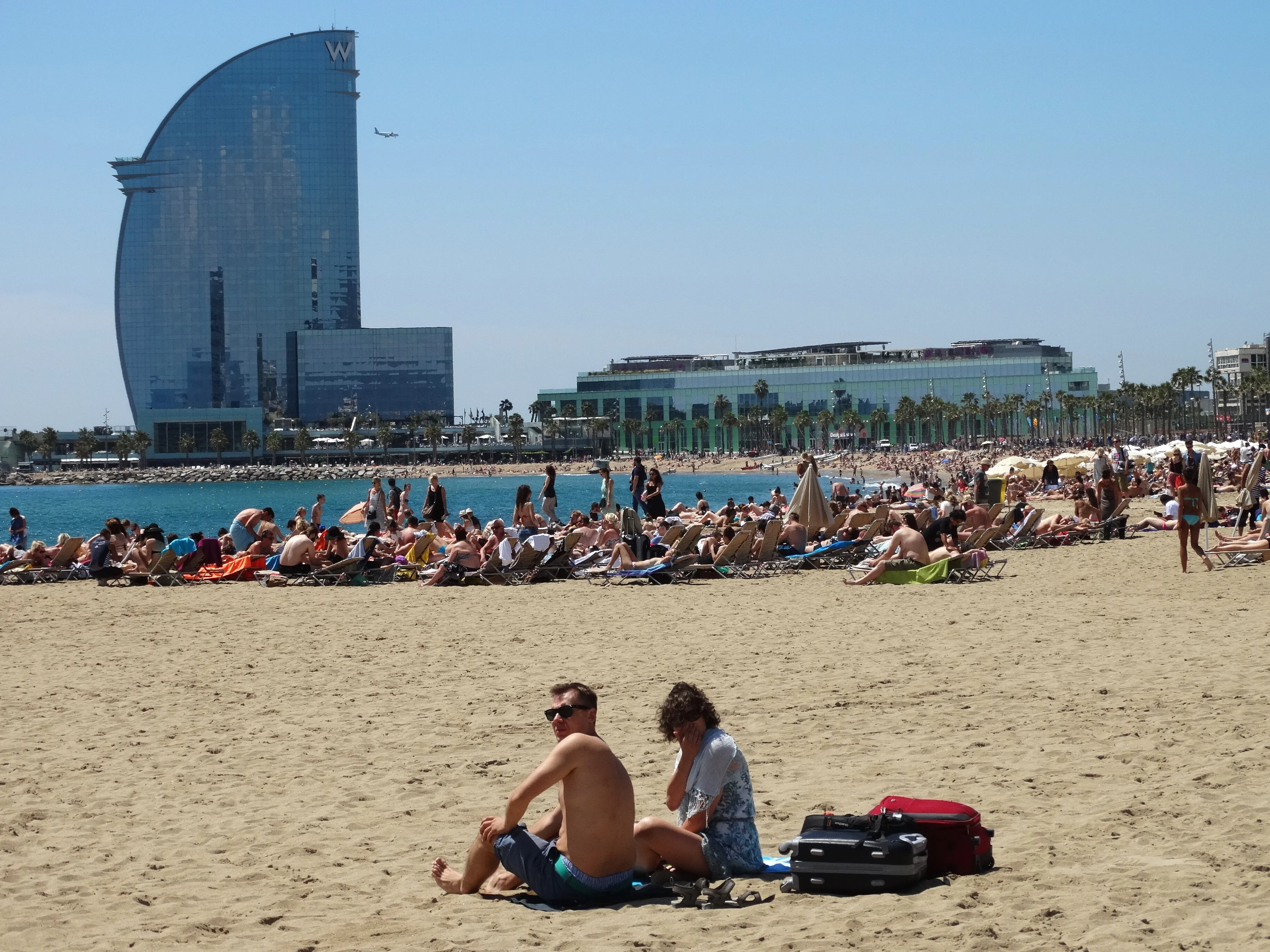 Sant Sebastià Beach photo 2