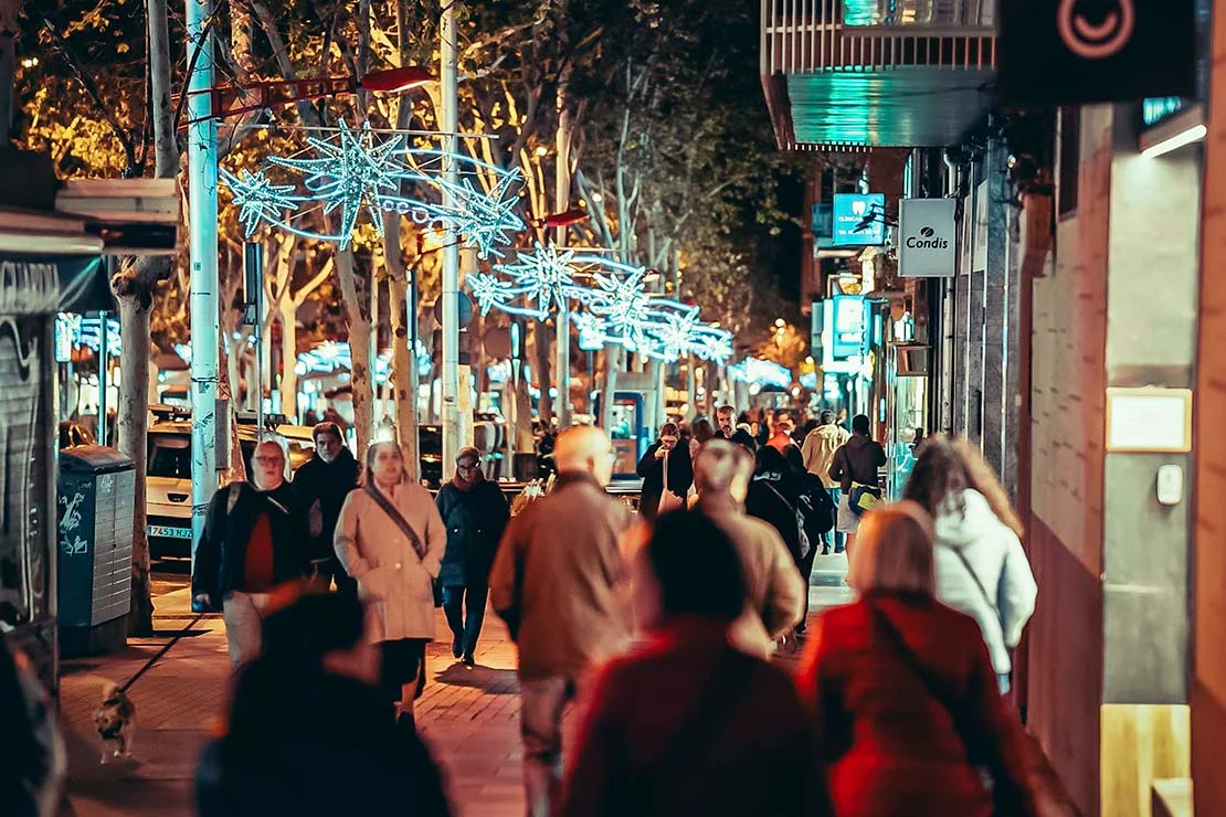 Christmas Lights Walk in Barcelona photo 4