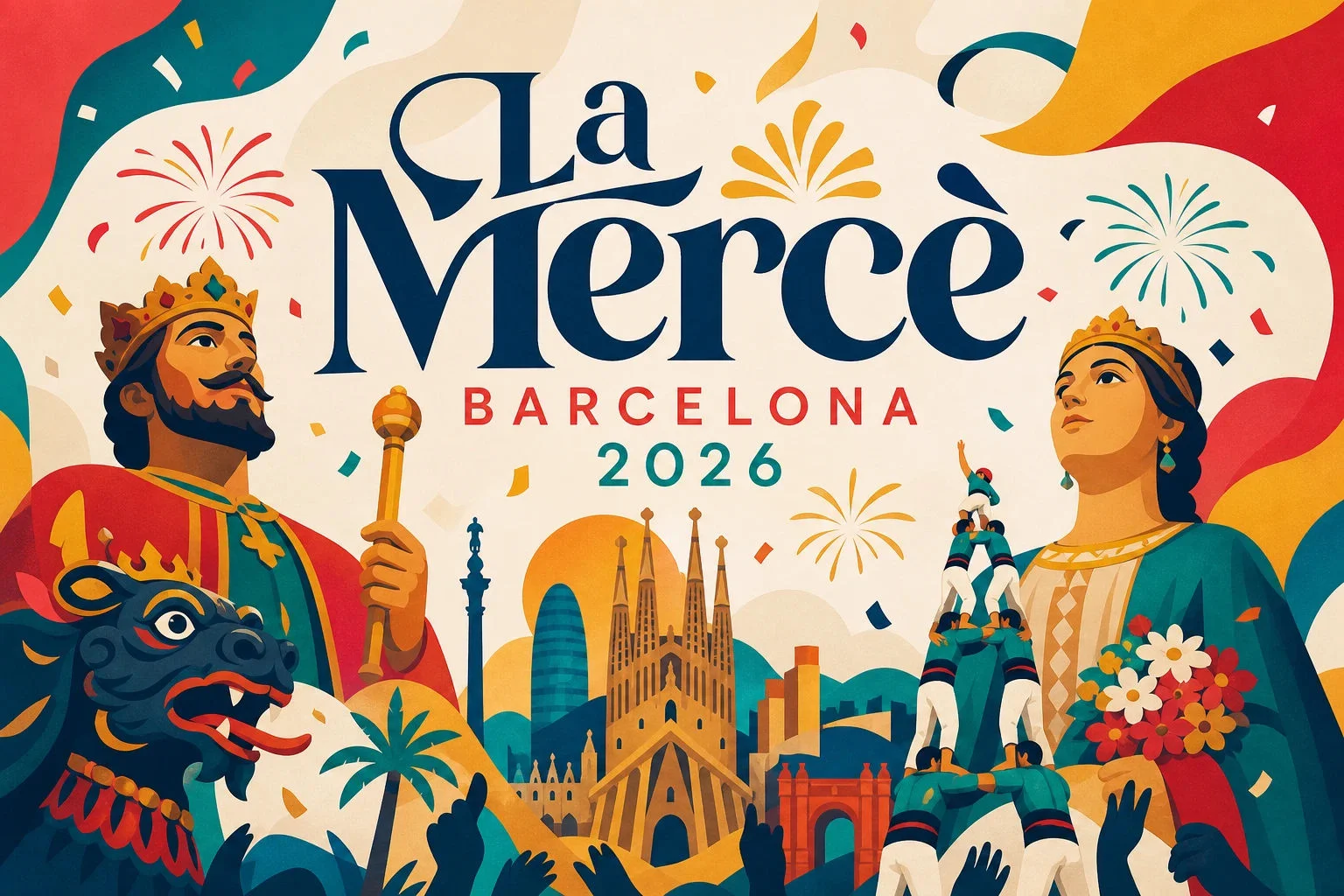 La Mercè: Five Days of Fire Runs, Human Towers, and Fireworks photo 5