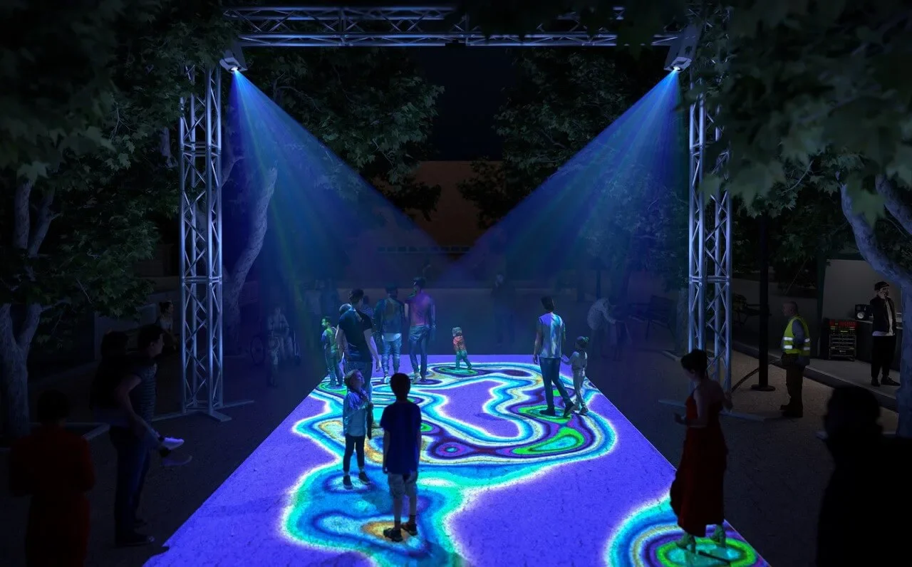 30 Light Installations Across Poblenou photo 4
