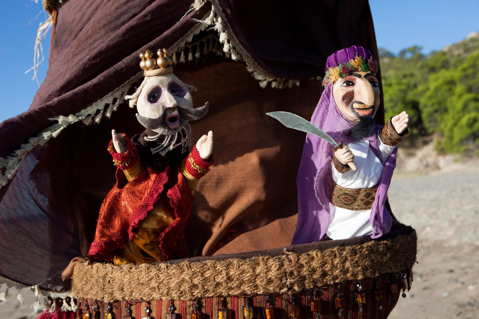 La Flor Romanial: Glove Puppet Show at La Puntual photo 2