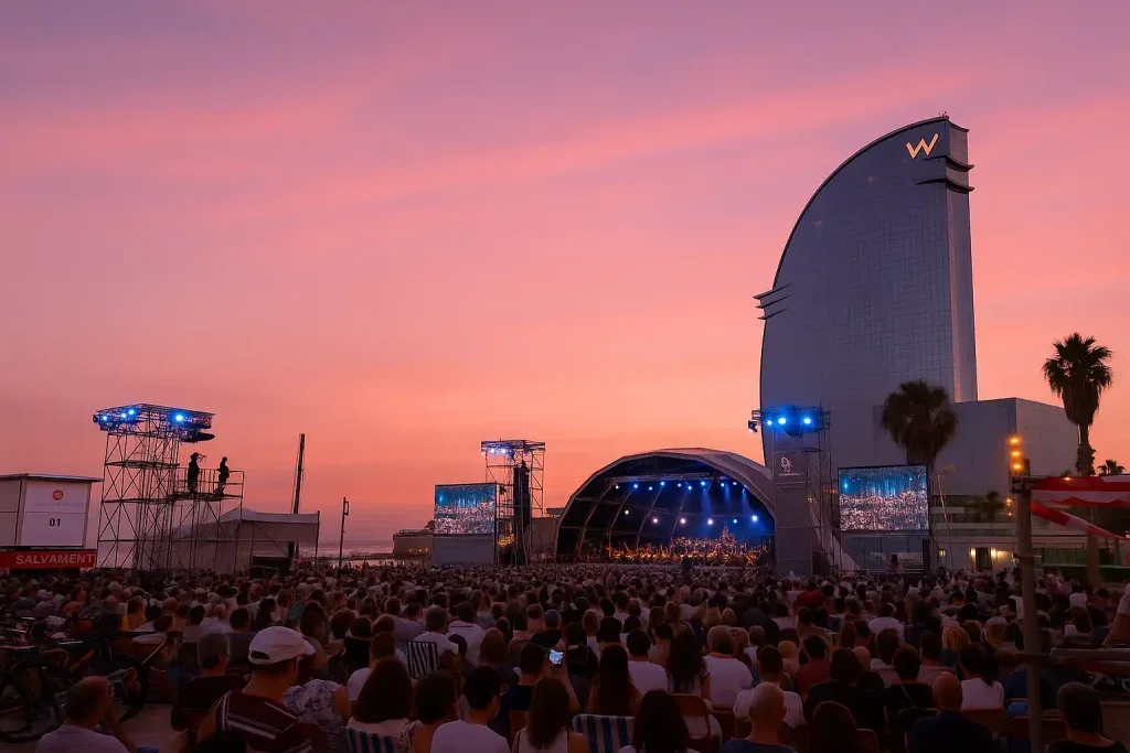 Free Symphonic Concerts on Sant Sebastià Beach photo 2